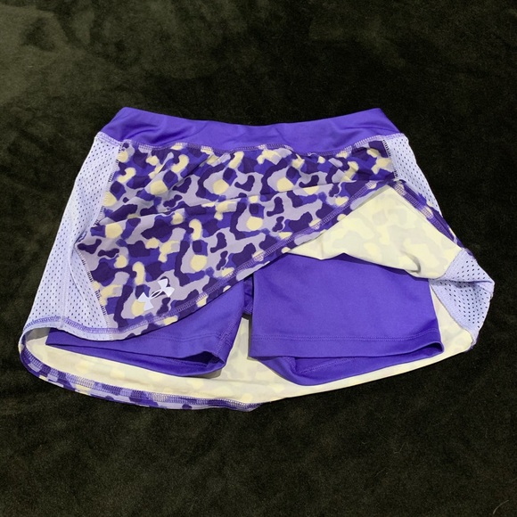 Kids Purple Under Amour Golf/Tennis Skirt - Picture 1 of 3